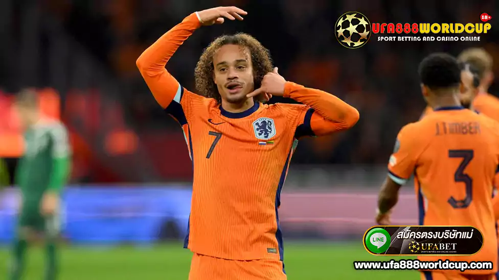 Xavi Simons เนเธอร์แลนด์ แทงบอลโลก ufa888worldcup ยูฟ่าเบท
